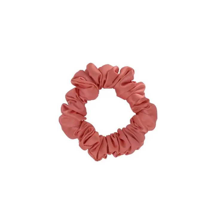 What a bun! Scrunchie Mini Satin Coral Begrenztes Angebot