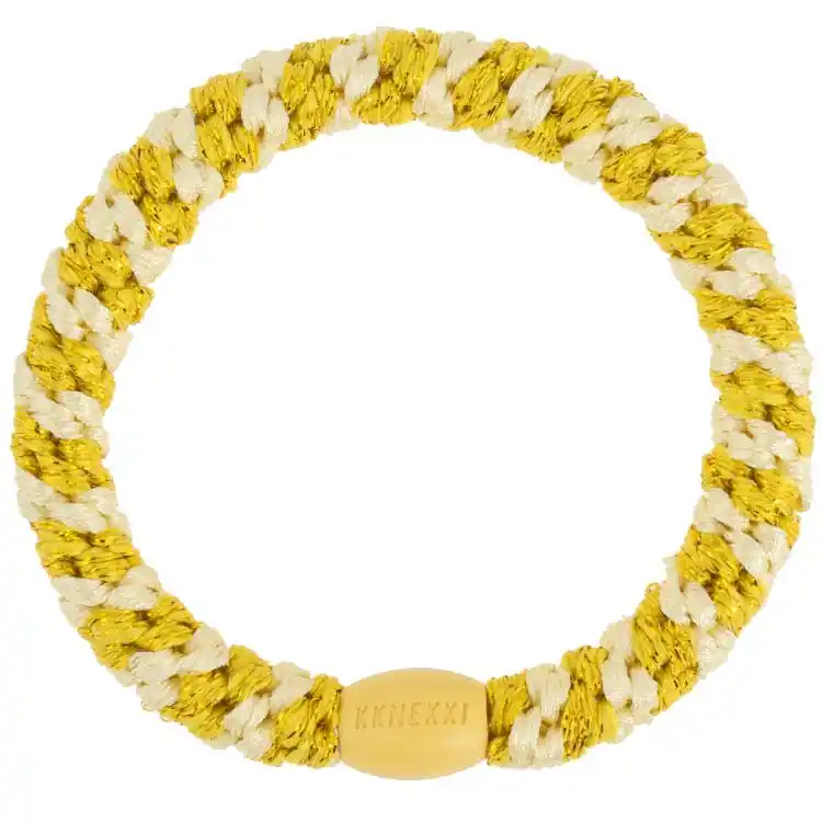 Wochenendangebot Kknekki Light yellow sun glitter stripe