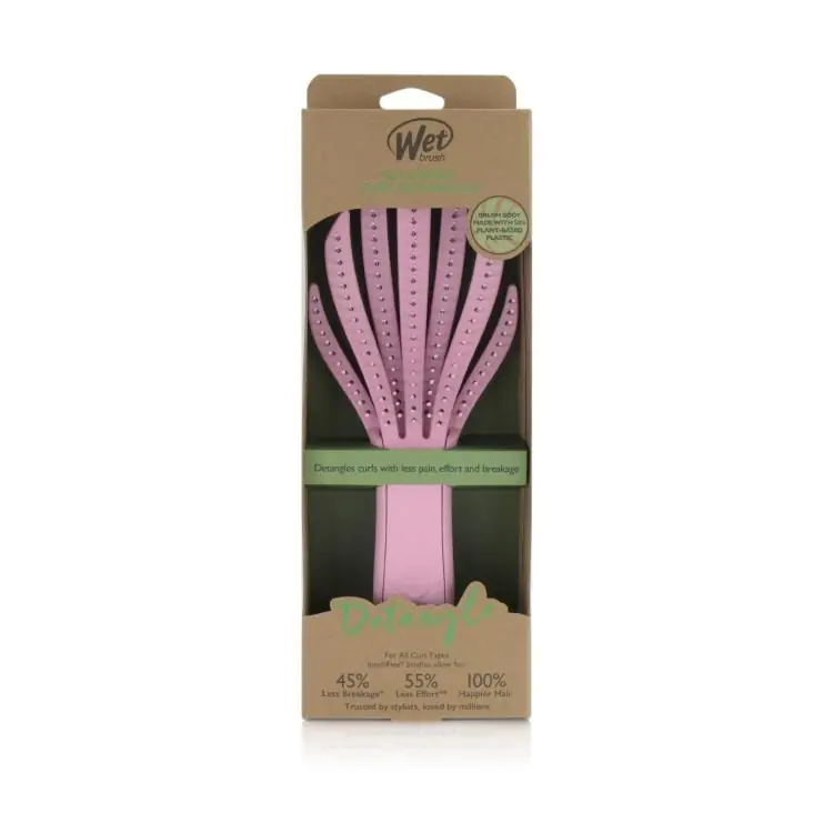 Wetbrush Go Green Curl Detangler Pink Sale