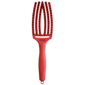 Olivia Garden Fingerbrush Combo Red Conficance Medium, 6-reihig Preis Gesenkt