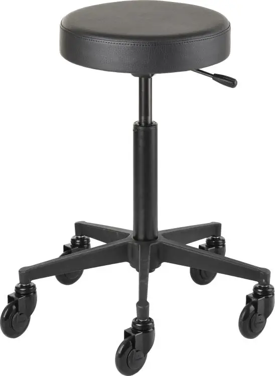 Finale Aktion Efalock Rollhocker Clictec Round schwarz M