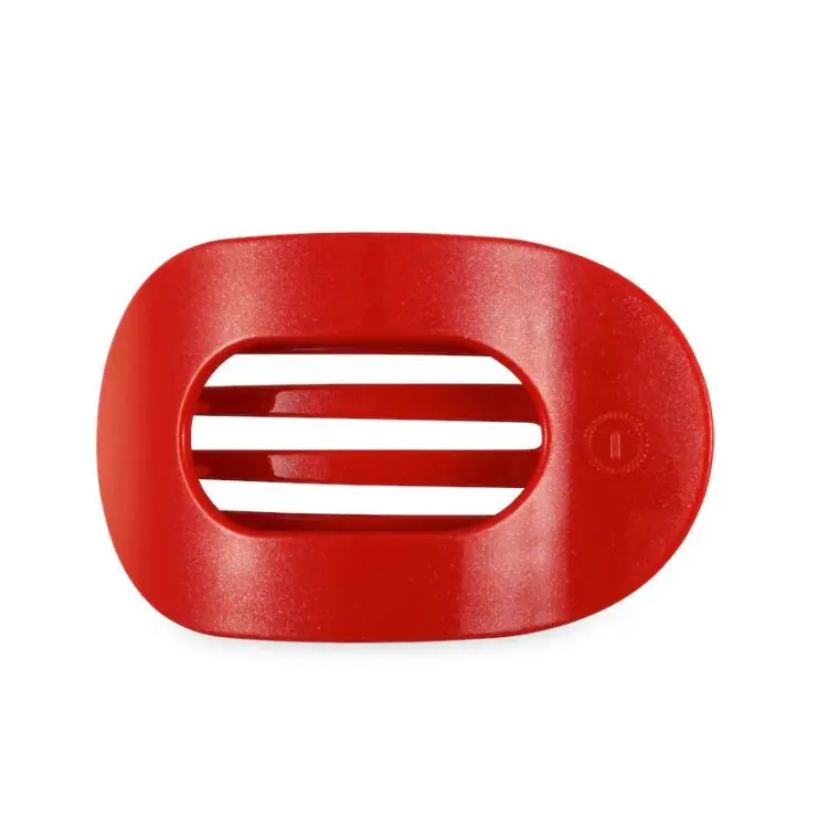 Mega-Angebot Teleties Flat Round Clip groß Rudolph Red