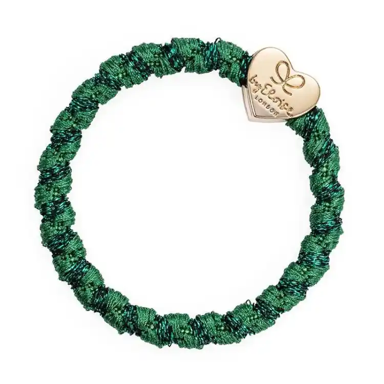ByEloise Woven Gold Heart Chive Ausverkauf