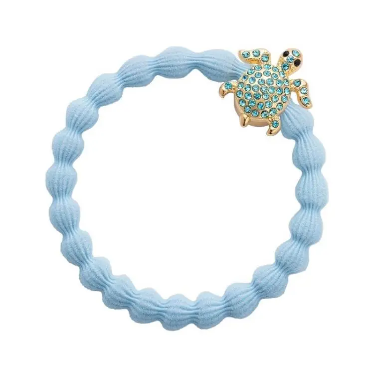 ByEloise London Bling Turtle Gold Sky Blue Schnäppchen