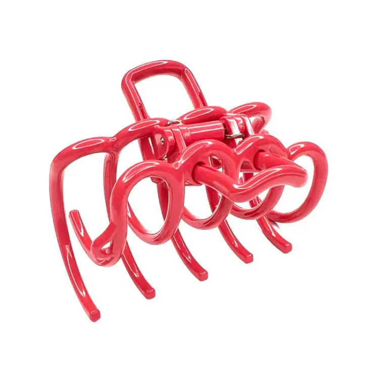 Zertifiziert Doouup Haarklammer Coral Pink
