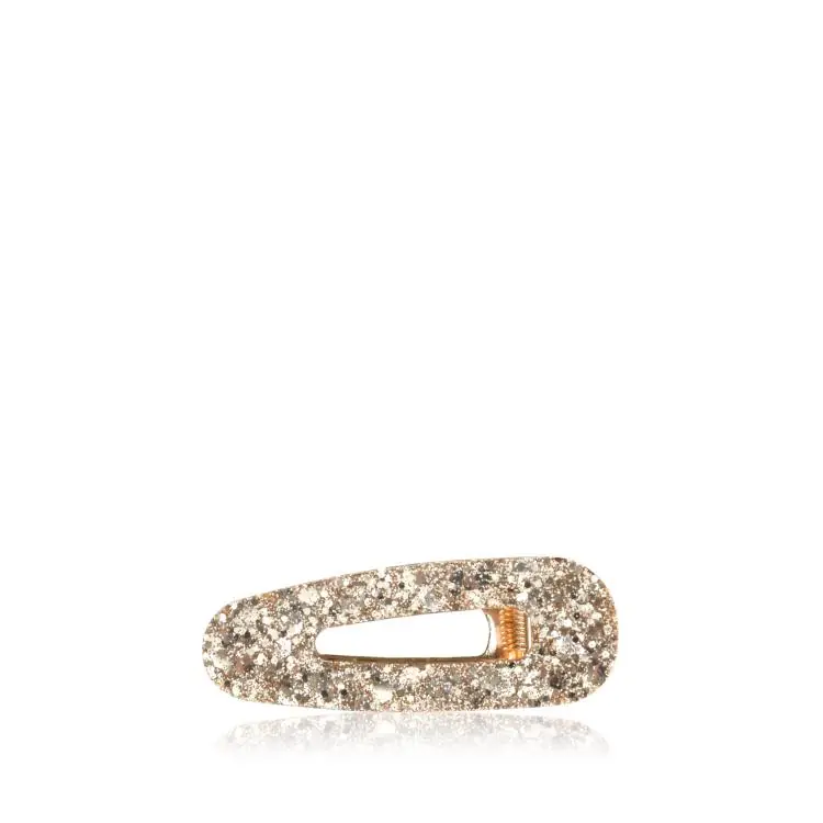 Billig CG Home Dreieckige Haarspange Champagner glitzer