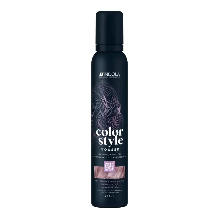 Neu Indola Color Style Mousse Zarte Malve