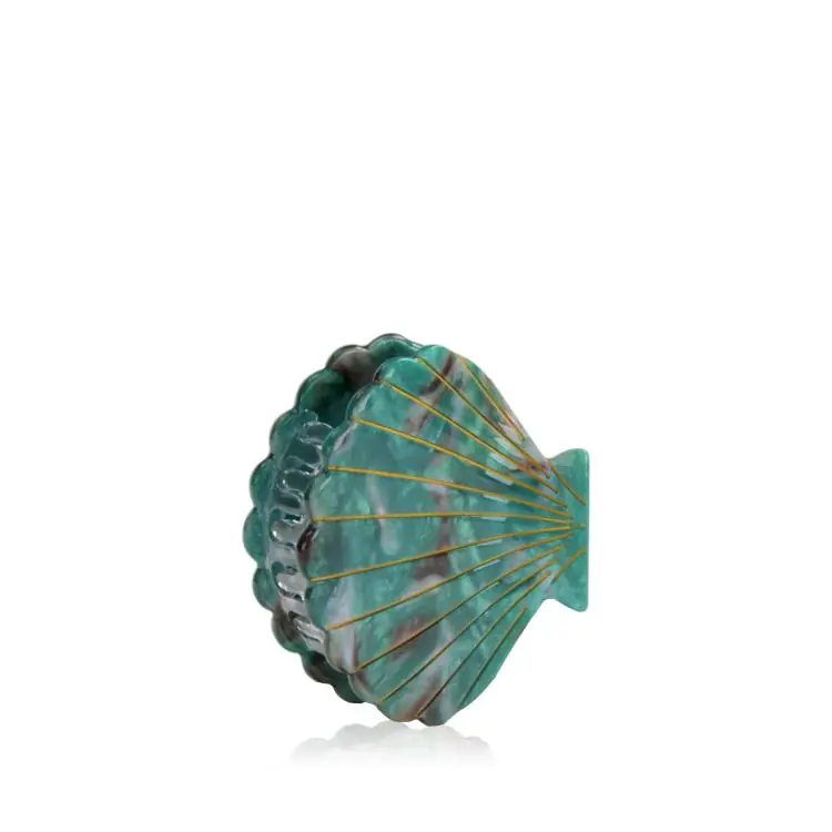 Angebot By Vivi Muschel Haarklammer Aventurin