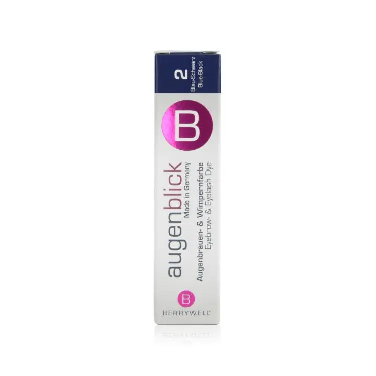 Sale Berrywell Augenblick Augenbrauen- und Wimpernfarbe 2 - blauschwarz