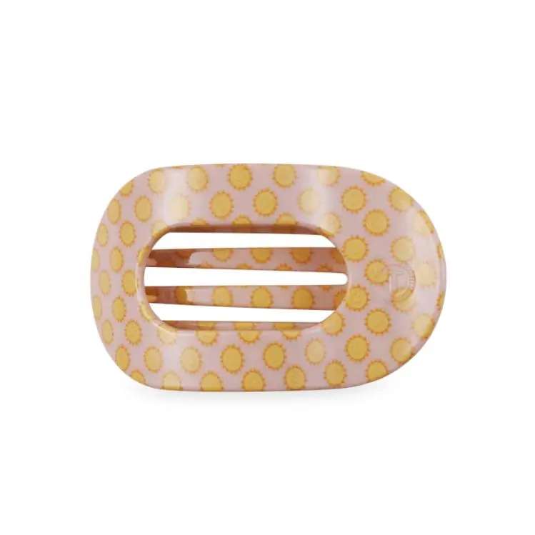 Echt Teleties Flat Round Clip medium Sunny Days Ahead