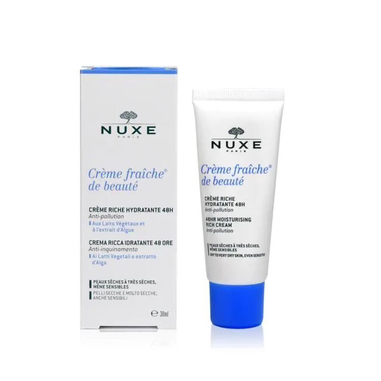 Neue Ware Nuxe Creme fraiche Anti-pollution 48h sensible Haut