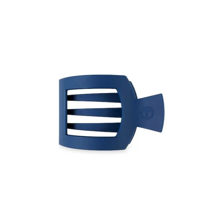 Echt Teleties Small Flat Square Hair Clip Midnight Rain