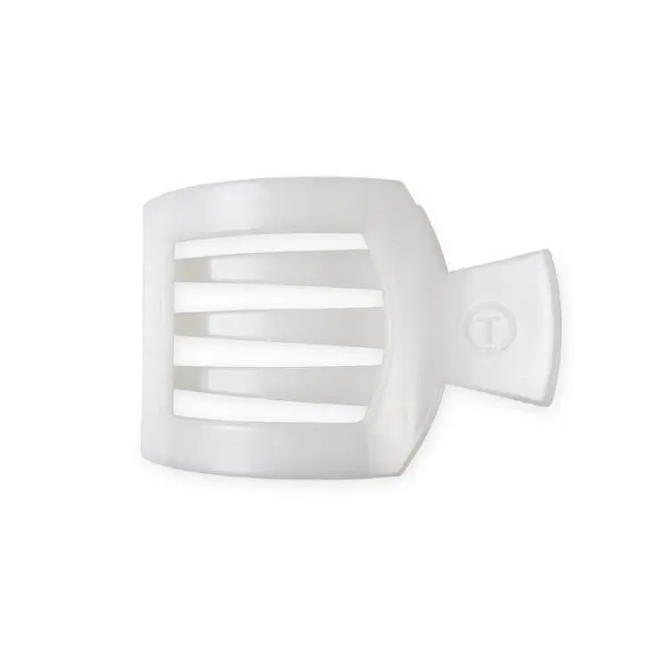Jetzt Bestellen Teleties Medium Flat Square Hair Clip Coconut White
