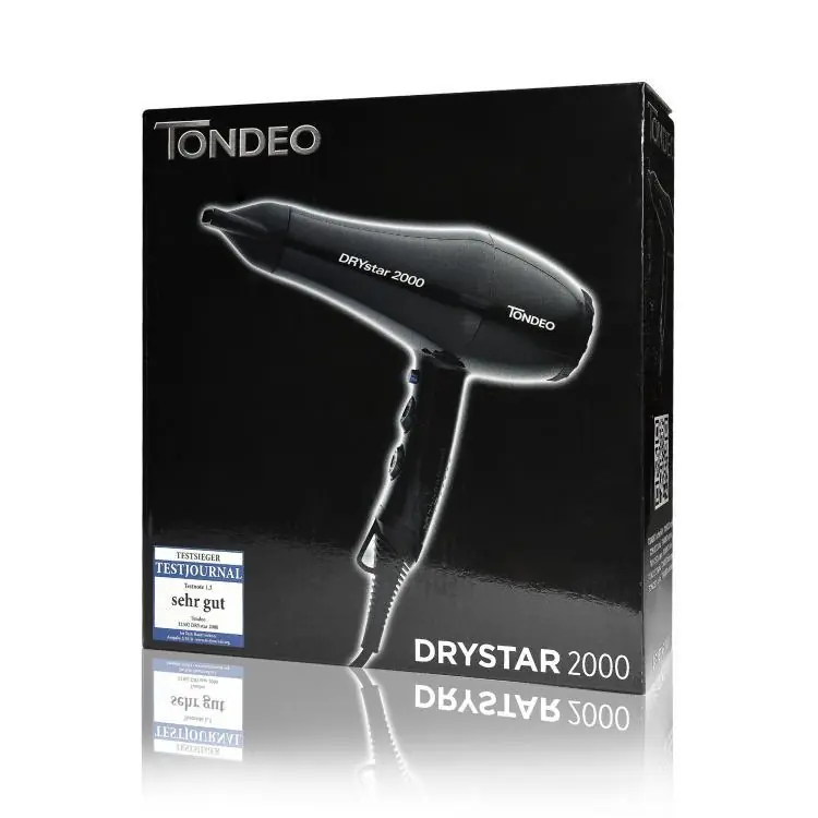 Solange Der Vorrat Reicht Tondeo Drystar 2000 Profi-Haartrockner