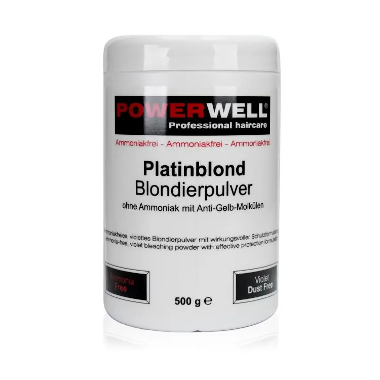 Heißes Angebot Powerwell Blondierpulver ohne Ammoniak platinblond