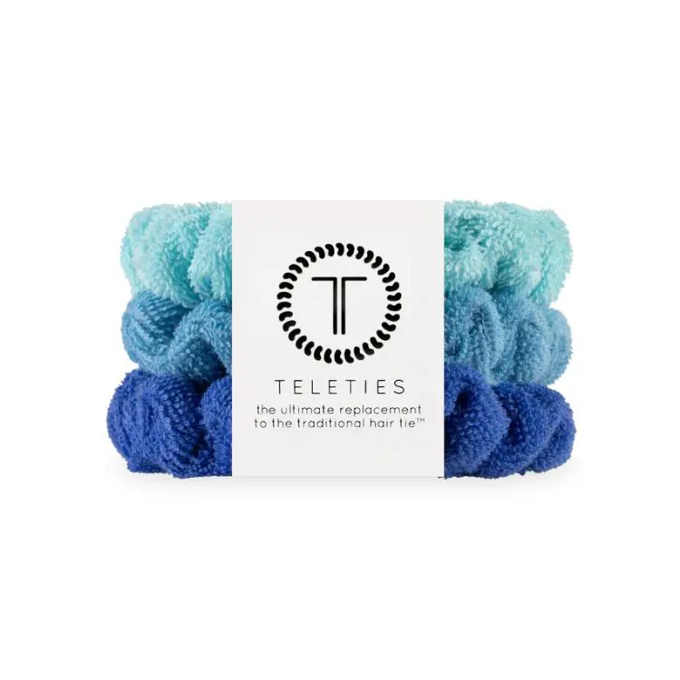 Teleties Bora Bora Large Frottee Scrunchie Rabatt
