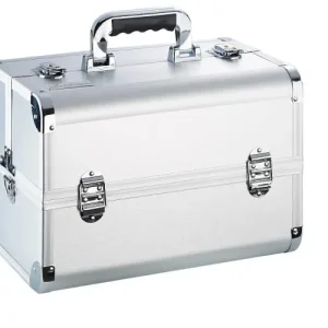 Online Kaufen Pollie Aluminium Makeup Koffer Silber