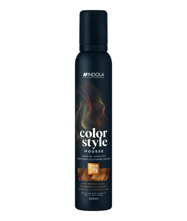 Günstig Indola Color Style Mousse Hellbraun Haselnuss