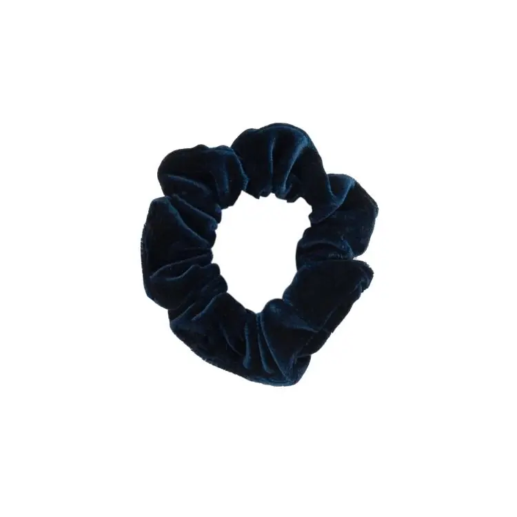 What a bun! Scrunchie Mini Velvet Midnight Blue Preisreduziert