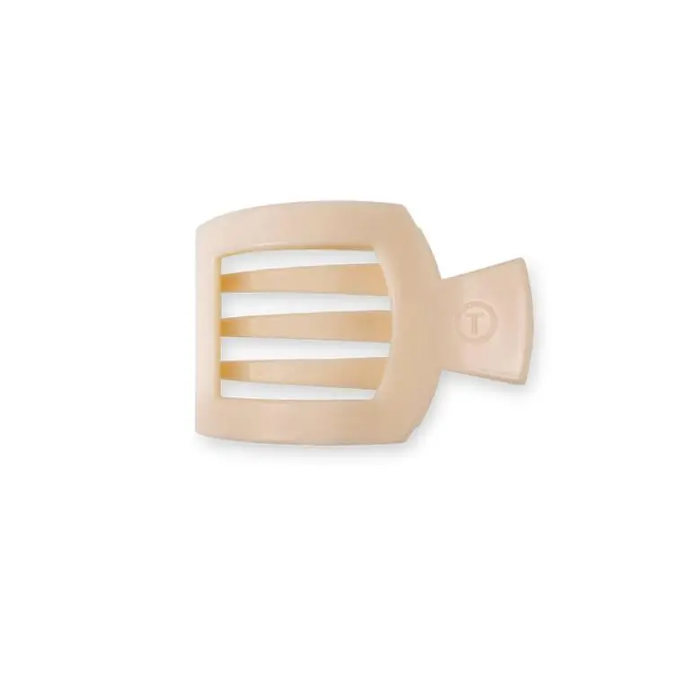 Teleties Small Flat Square Hair Clip Almond Beige Jetzt Bestellen