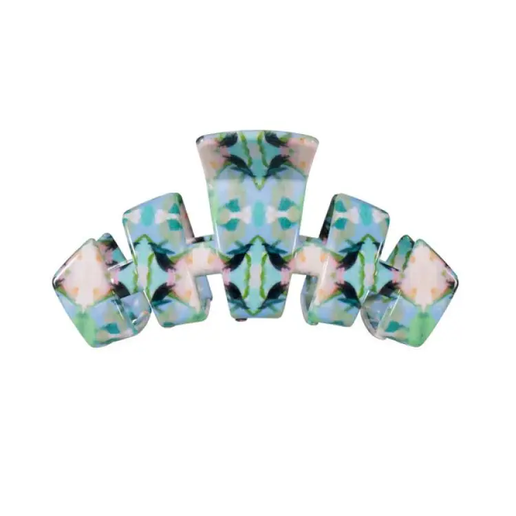 Teleties Classic Island House Hair Clip Medium Echt