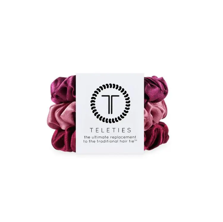 Preisreduziert Teleties Scrunchie klein Burgundy Bliss
