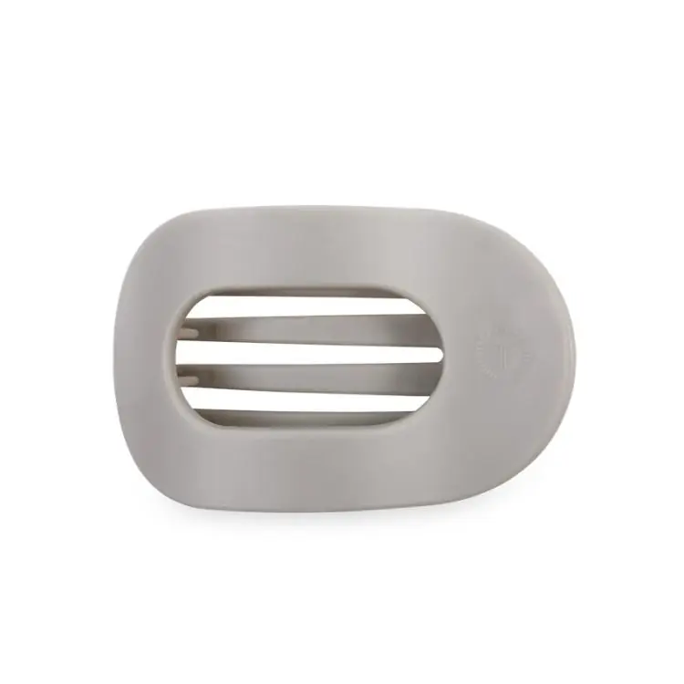 Jetzt Kaufen Teleties Flat Round Clip medium Silver Flames