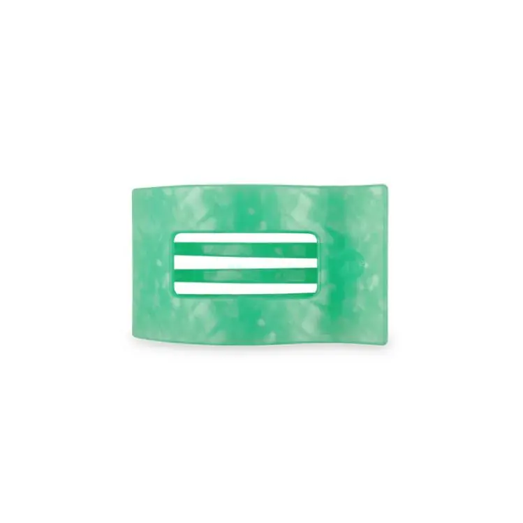 Teleties Small Flat Rectangle Hair Clip Spring Splash Rabatt