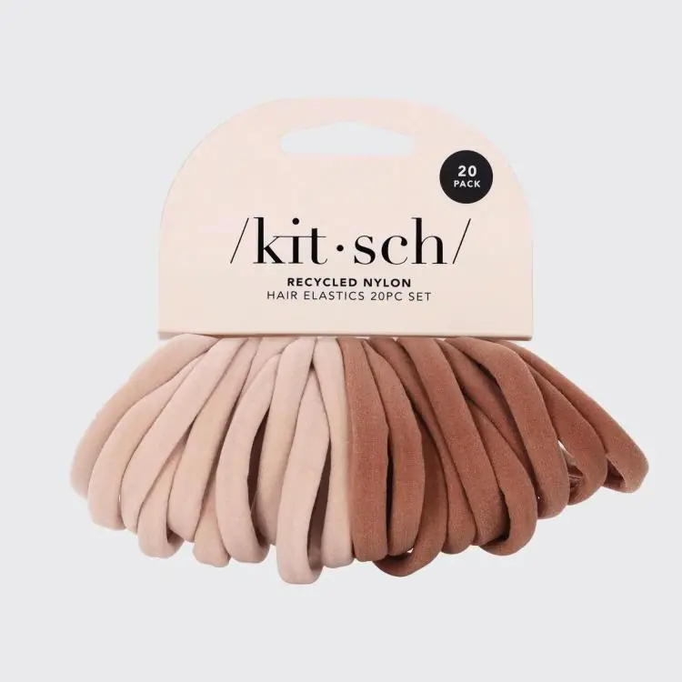 Top-Angebot Kitsch Umweltfreundliche Nylon Haargummi Blush