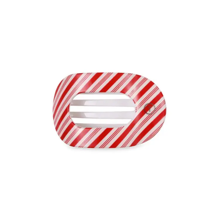 Teleties Flat Round Clip klein Candy Cane Crush Rabatt