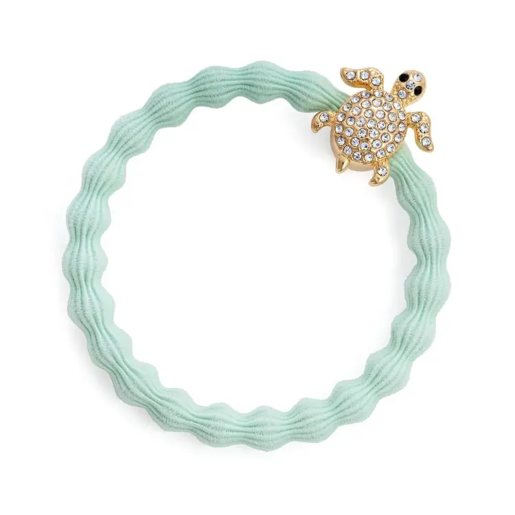 Heißes Angebot ByEloise London Bling Turtle Gold Mint