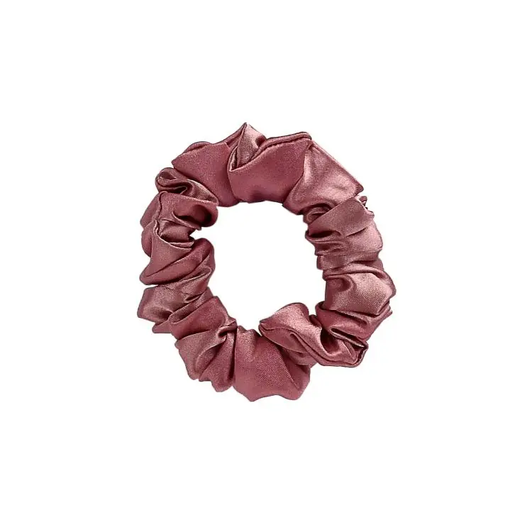 Meistverkauft What a bun! Scrunchie Mini Satin Dusty Pink