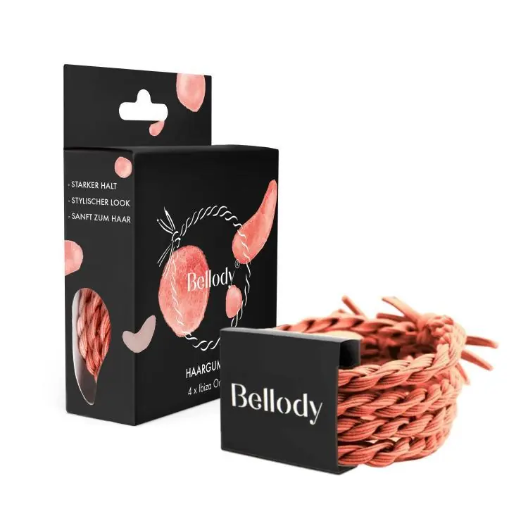 Echt Bellody Haargummi Ibiza Orange
