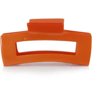 Big Metal London Elsa Oversized Resin Bulldog Hairclip Orange Jetzt Bestellen