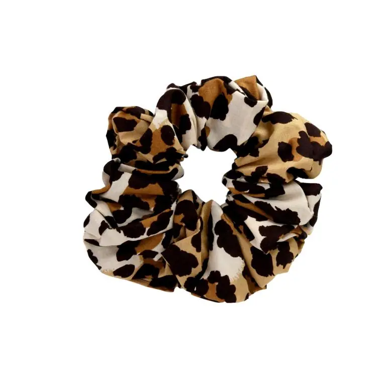 Abverkauf What a bun! Scrunchie Medium Leo Animal Print