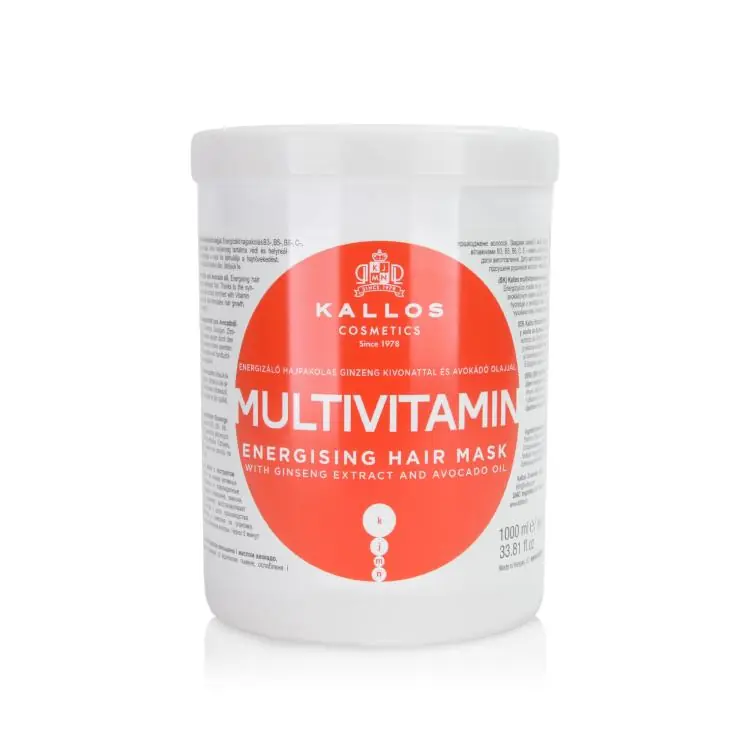 Kallos Multivitamin energetisierende Haarmaske Neu