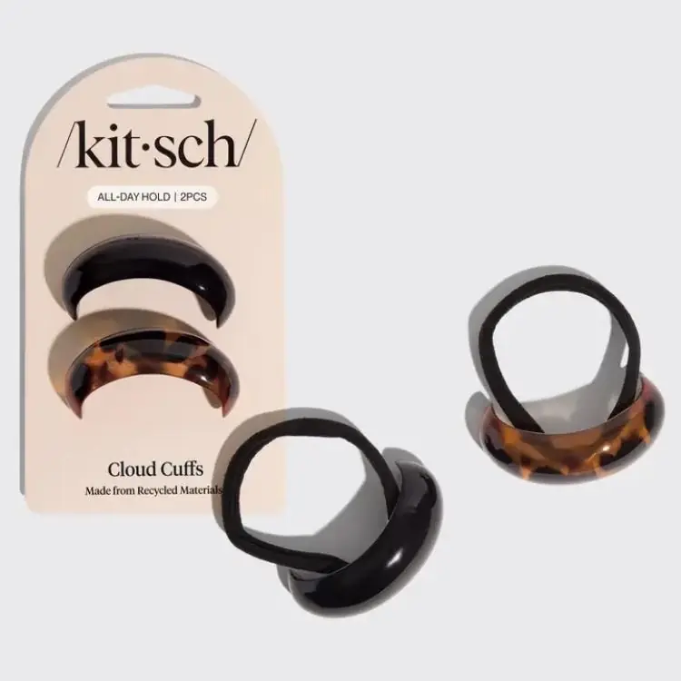Preis Gesenkt Kitsch Cloud Cuffs Black & Tort - Medium