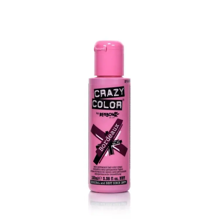 Crazy Color Cremetönung No. 51 Bordeaux Letzte Chance