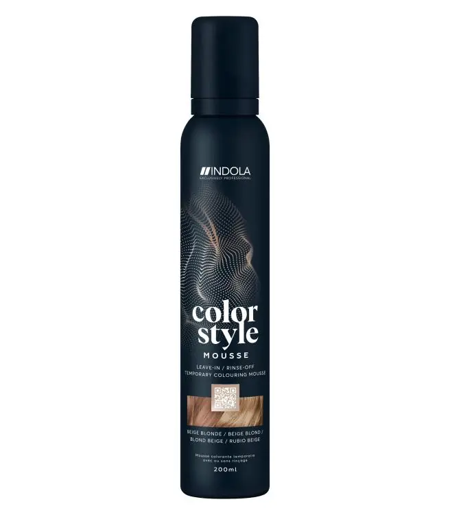 Indola Color Style Mousse Beige Blonde Neuheit