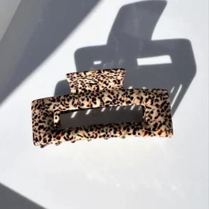 Preis Gesenkt Solar Eclipse Haarklammer Leopard