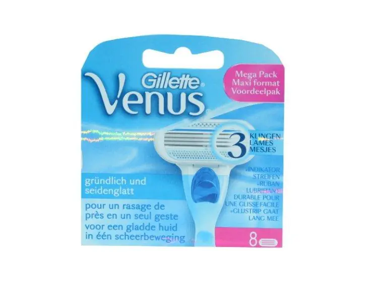 Wochenendangebot Gillette Venus Eratzklingen 3Klingen 8Stück