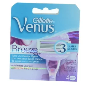 Gillette Venus Breeze Ersatzklingen (3er) 4Stück Neue Ware