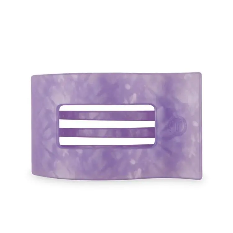 Teleties Large Flat Rectangle Hair Clip Lavender Mist Mega-Angebot