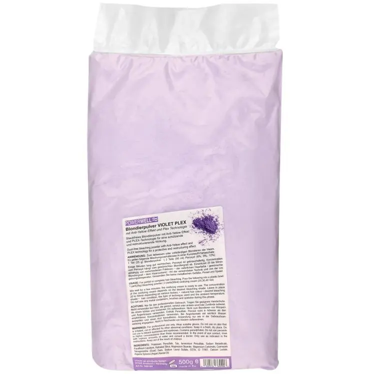 Aktuell Powerwell Blondierpulver Violet Plex