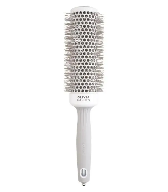 Expressversand Olivia Garden Expert Blowout Speed White & Grey Rundbürste 45 mm