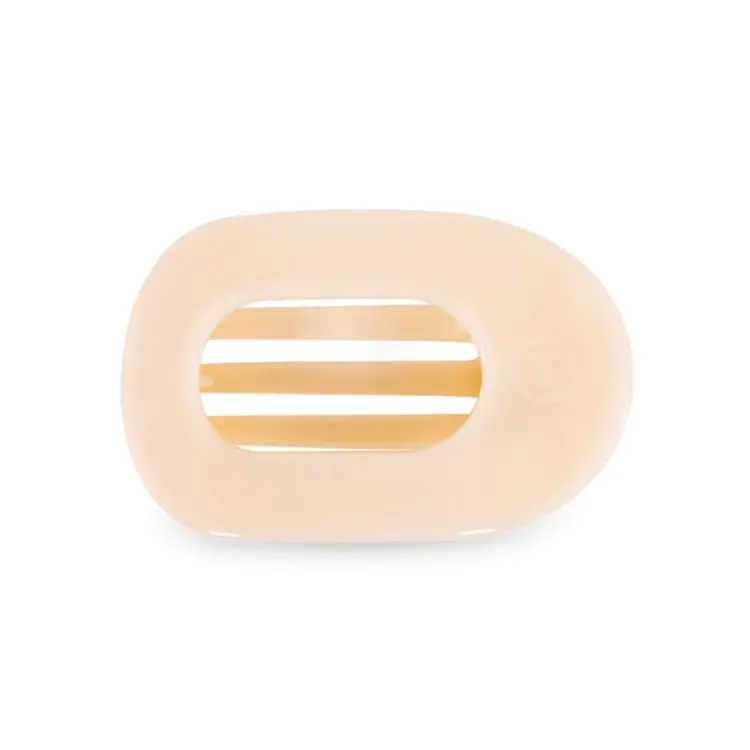 Ausverkauf Teleties Flat Round Clip medium Almond Beige