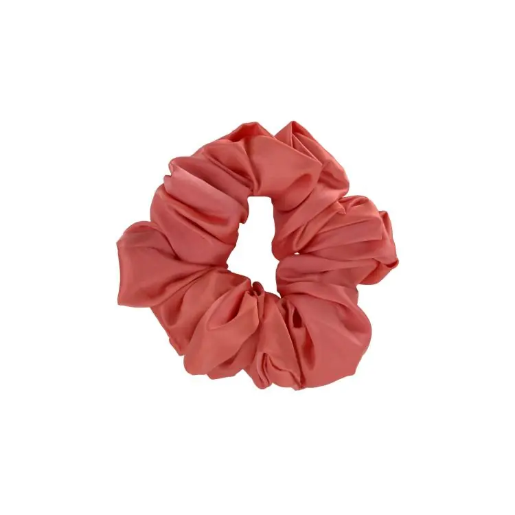 What a bun! Scrunchie Medium Satin Coral Top-Preis