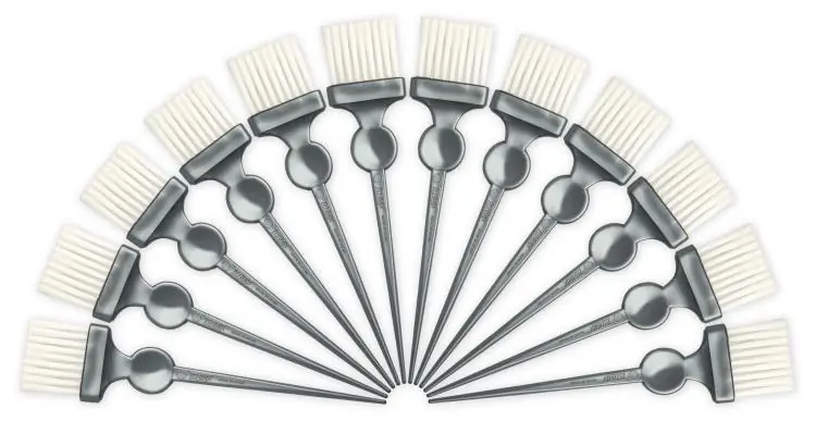 Geprüft Termix Färbepinsel Soft White Fiber grau klein