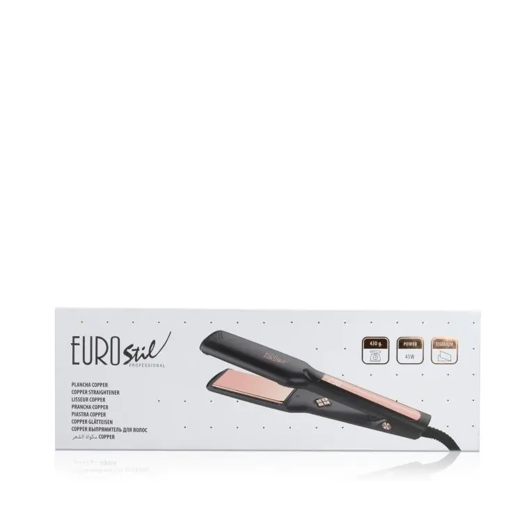 Markenware Eurostil Copper Glätteisen