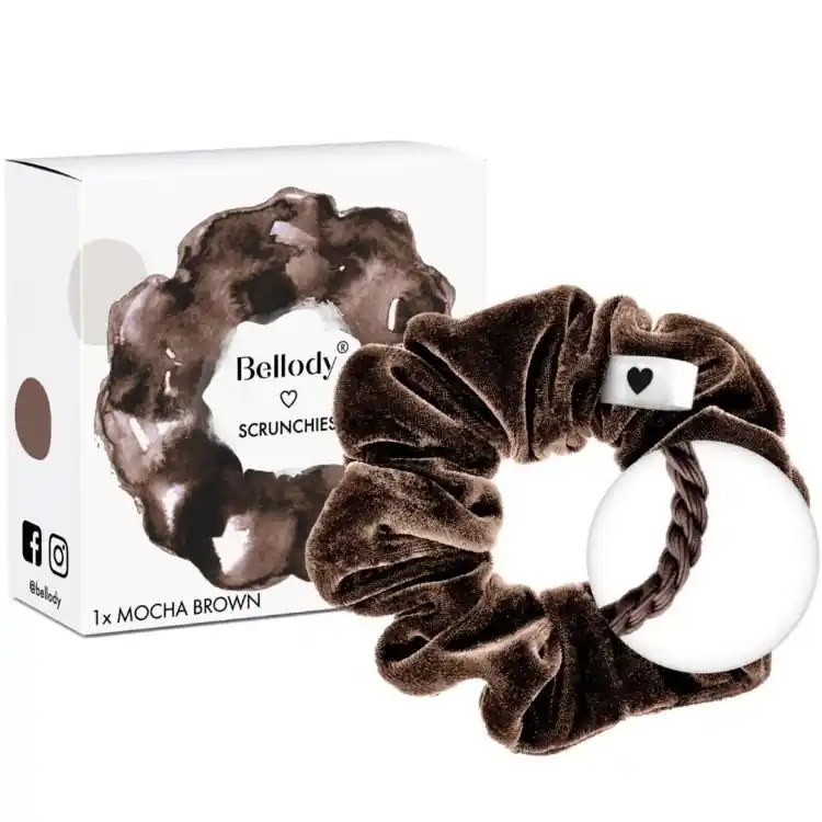 Markenprodukt Bellody Scrunchie Mocha Brown